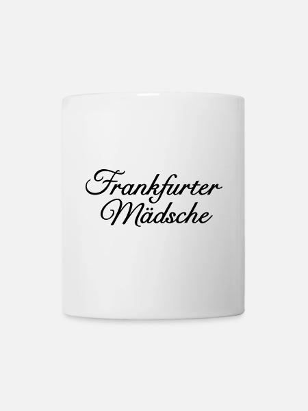 Frankfurter Mädsche Klassisch Mädel aus Frankfurt - Tasse - Weiß