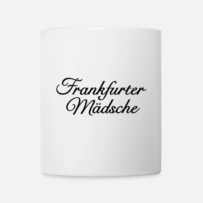 Frankfurter Mädsche Klassisch Mädel aus Frankfurt - Tasse - Weiß