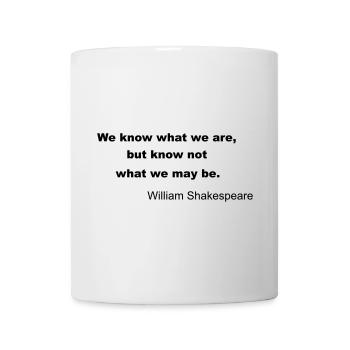 William Shakespeare Quote - Mug - white - Front