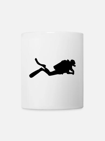 scuba - Mug - white