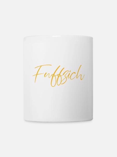 fuffzich - Tasse - Weiß
