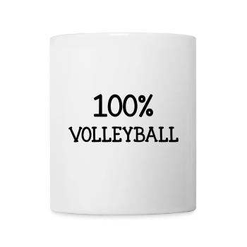 Volleyball - Volley Ball - Sport - Sportsman - Mug - white - Front