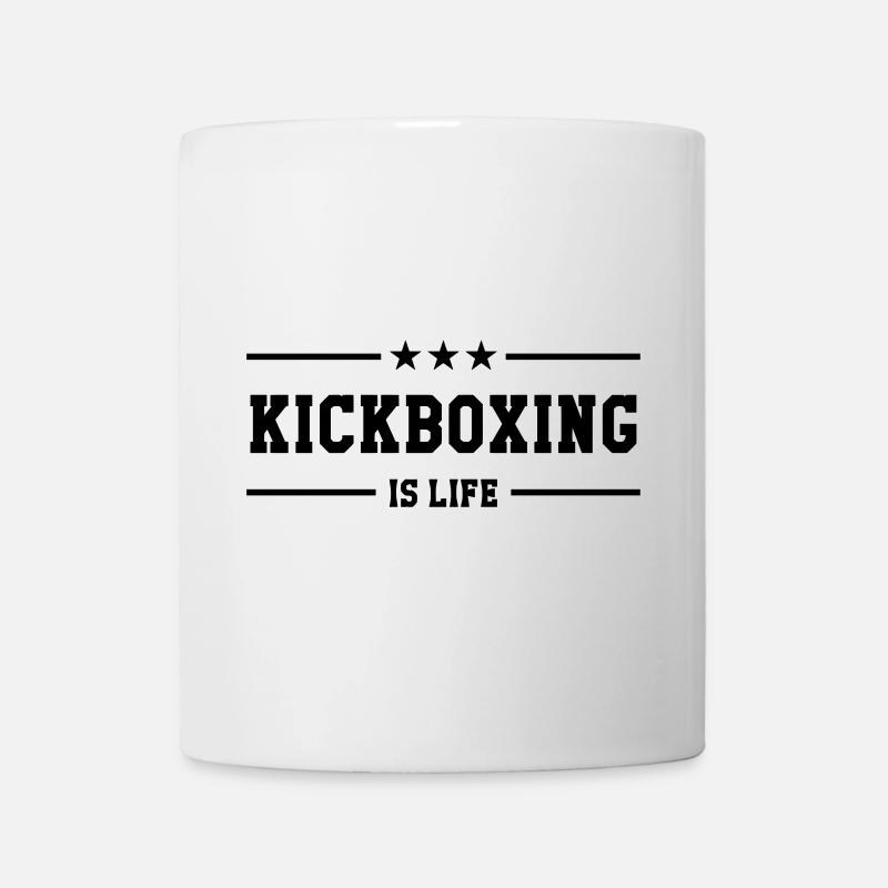 Kickboxen / Kickboxing / Kickboxer / Kick Boxing - Tasse - Weiß