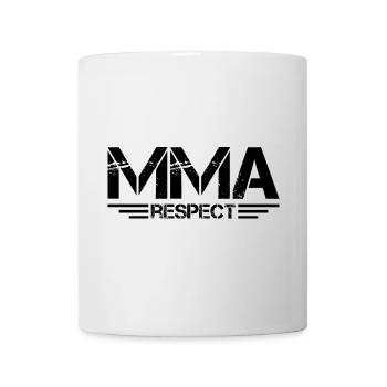 MMA Respect Arts Martiaux Combattant Symbole Icône Équipe - Mug blanc - blanc - Devant