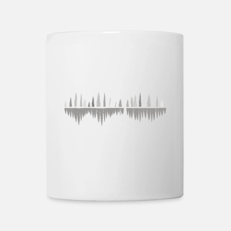 Bruit de la nature - hiver - Mug blanc - blanc