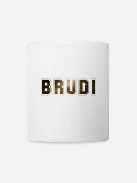 Brudi - Tasse - Weiß