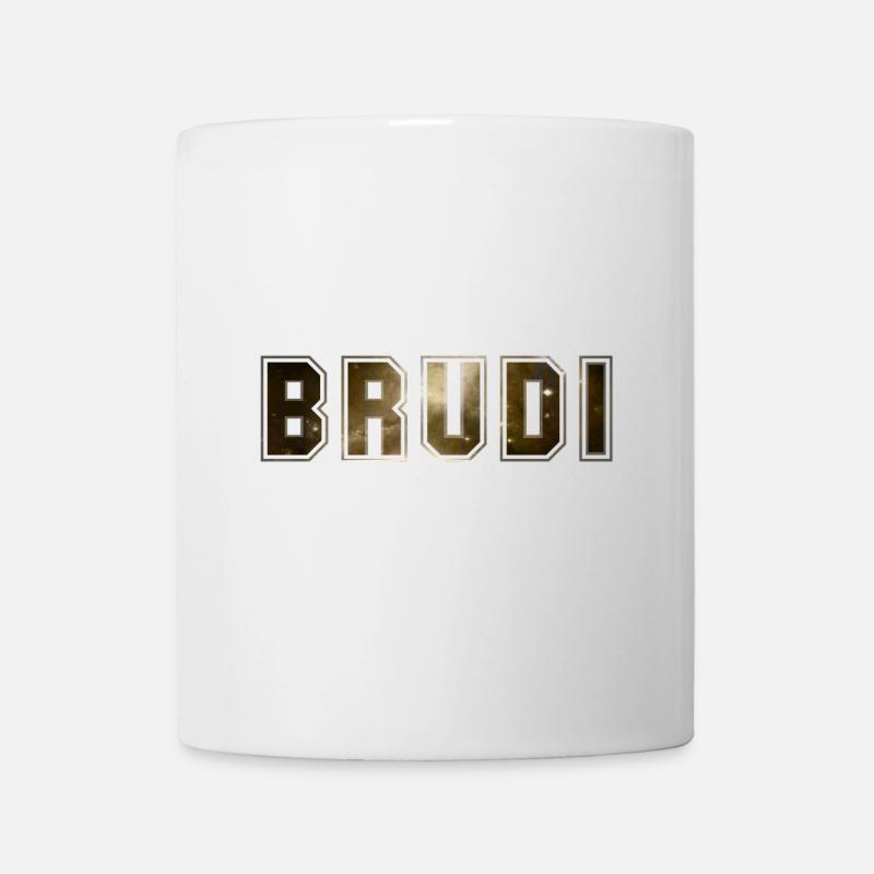 Brudi - Tasse - Weiß