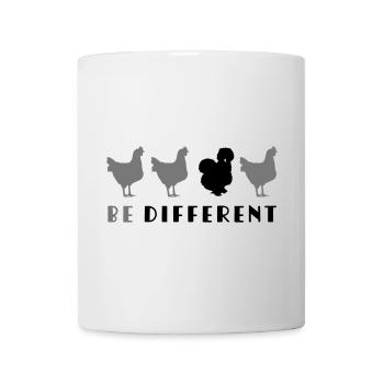 Sois différent - Mug blanc - blanc - Devant