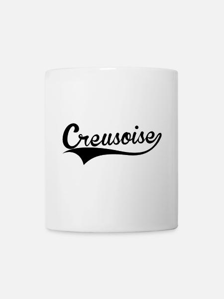 Creusoise - Mug blanc - blanc
