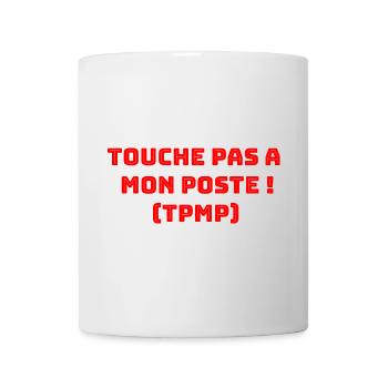 Design T-Shirt Don't Touch My Post + Mug, Mug - Mug - white - Front