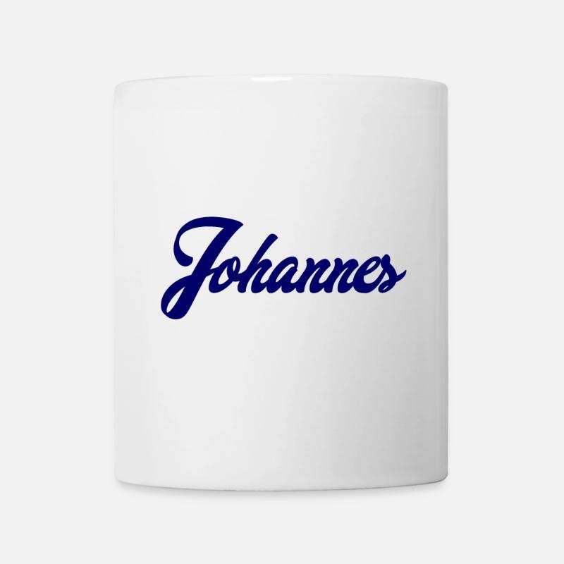 Name Johannes Personalisierung - Tasse - Weiß