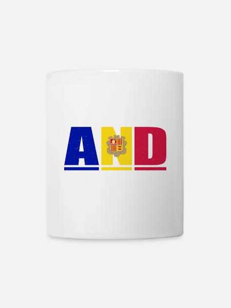 Andorre Graphique - Mug blanc - blanc