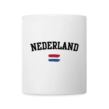 Brushstroke Dutch Flag Tee - Mug - white - Front