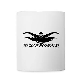 Swimmer - Mug - white - Front
