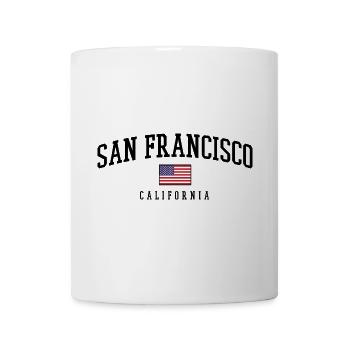 San Francisco Usa - Tasse - Weiß - Vorne