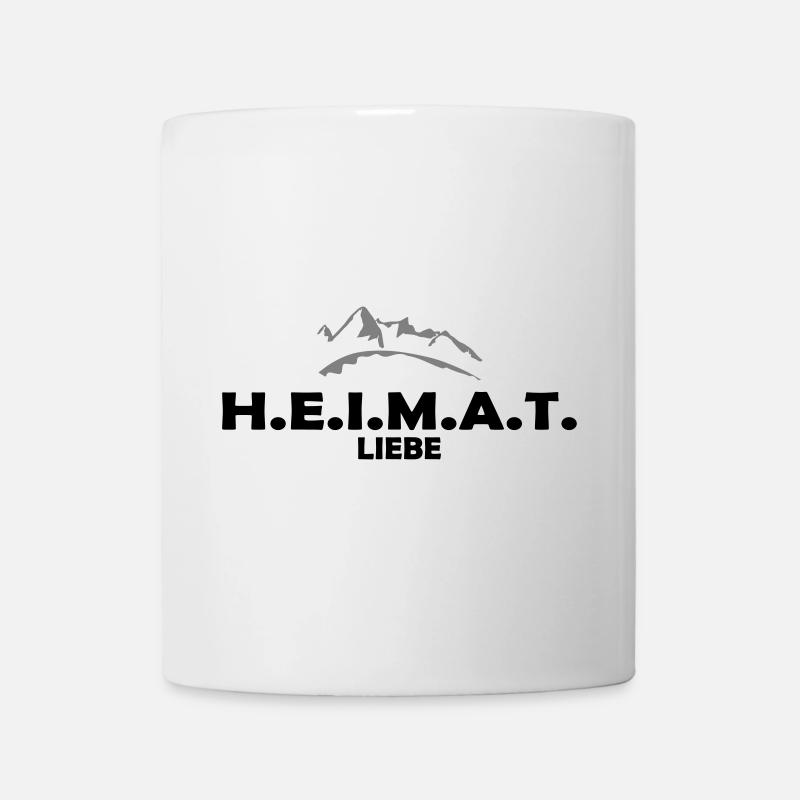 Heimat - Tasse - Weiß