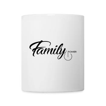 le pouvoir familial - Mug blanc - blanc - Devant