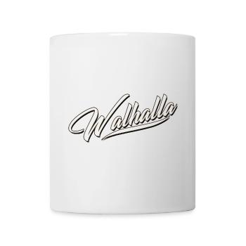 walhalla odin thor wikinger viking sticker shirt - Tasse - Weiß - Vorne