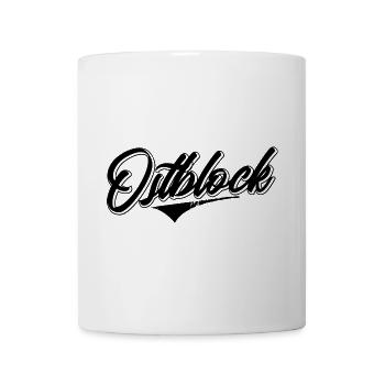 osten ostblock ossi ddr mauer retro vintage shirt - Tasse - Weiß - Vorne