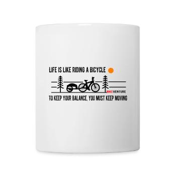 Bike Travel Adventure - Mug - white - Front