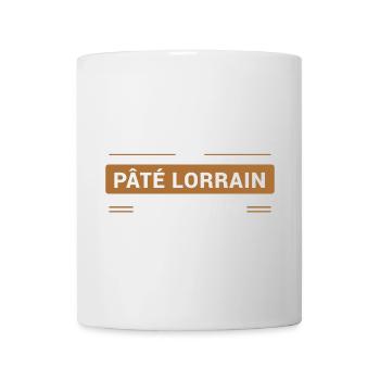 Le Pâté Lorrain, c'est Sacré - Mug blanc - blanc - Devant