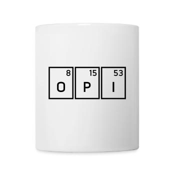 Sauerstoff, Phosphor, Iod - Tasse - Weiß - Vorne