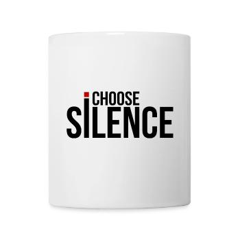 I Choose Silence - Mug - white - Front