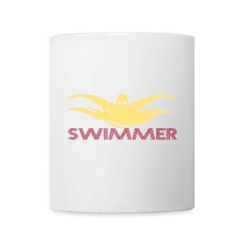 Swimmer - Mug - white - Front