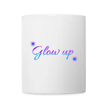 Glow up - Mug - white - Front
