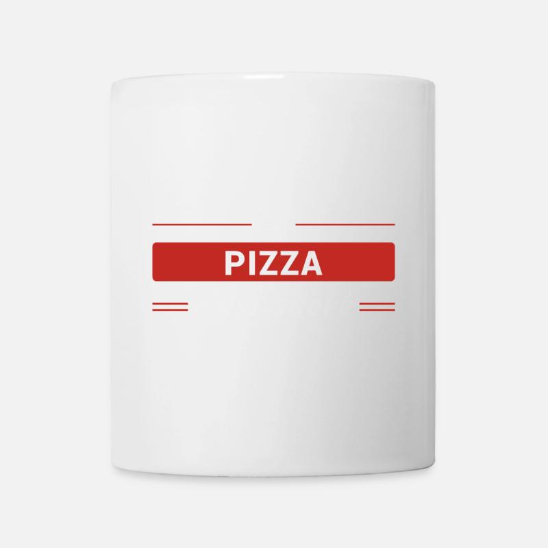 La Pizza, c'est Sacré - Mug blanc - blanc