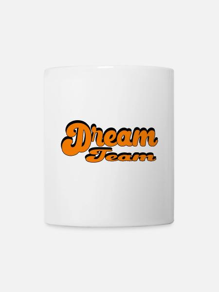 Dream Team Retro Style Design - Tasse - Weiß
