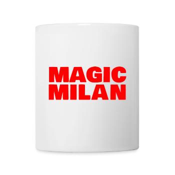 Magic Milan Logo Rot - Tasse - Weiß - Vorne