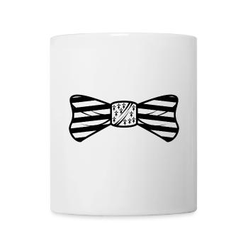 Nœud Papillon Breton Gwenn Ha Du Bretagne - Mug blanc - blanc - Devant