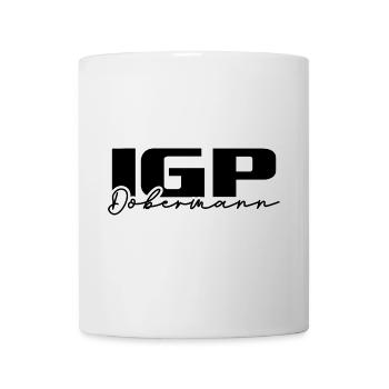 IGP DOBERMANN Hunde Hund Wilsigns IGP Hundesport - Tasse - Weiß - Vorne