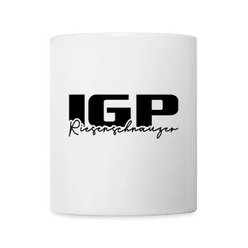 IGP RIESENSCHNAUZER Wilsign's dog sport - Mug - white - Front