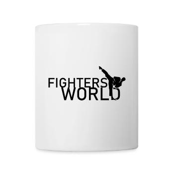 fighters world karate fighting kampfsport symbol - Tasse - Weiß - Vorne