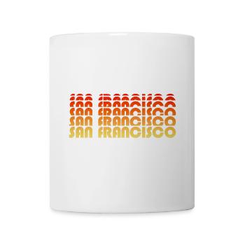 San Francisco Gradient Sunset - Mug - white - Front
