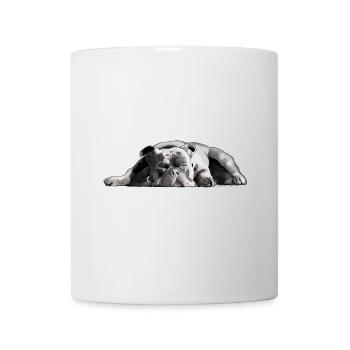 Bulldogge Bulldog - Mug blanc - blanc - Devant