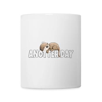 Anotter Day Otter takes a break - Mug - white - Front