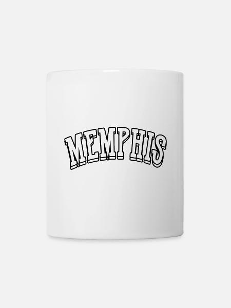 memphis shirt - Tasse - Weiß