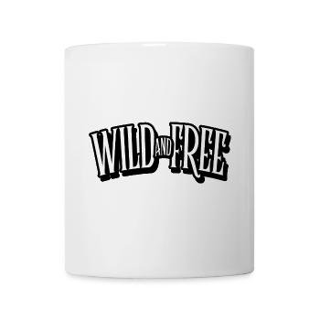 wild and free - Mug - white - Front