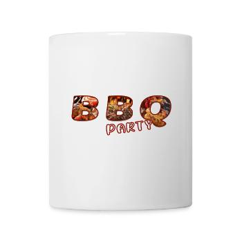 BBQ Party - Mug blanc - blanc - Devant