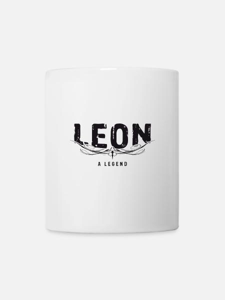 LEON A LEGEND - Tasse - Weiß