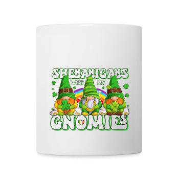 St Patricks Day Irland Wichtel Gnome - Tasse - Weiß - Vorne