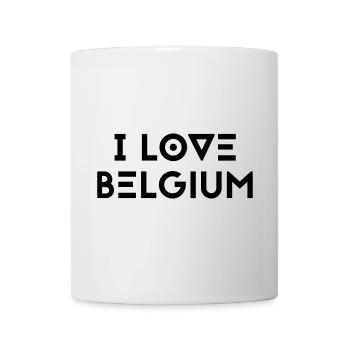 I LOVE BELGIUM - Mug - white - Front