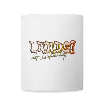 Witziger Spruch Landei mit Leidenschaft - Tasse - Weiß - Vorne