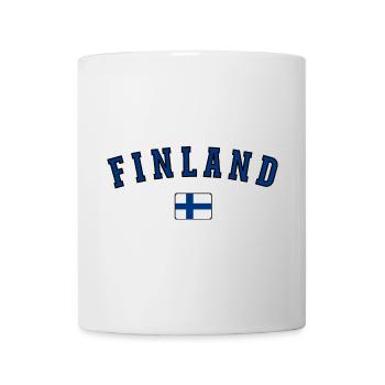 Flag of Finland, Finnish pride - Mug - white - Front