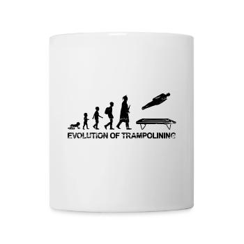 Entwicklung des Trampolinsports - Tasse - Weiß - Vorne