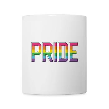 Mois de la fierté LGBT - Fierté! - Mug blanc - blanc - Devant