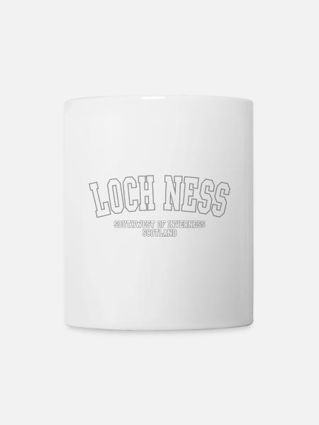 Loch Ness Südwestschottland - Tasse - Weiß